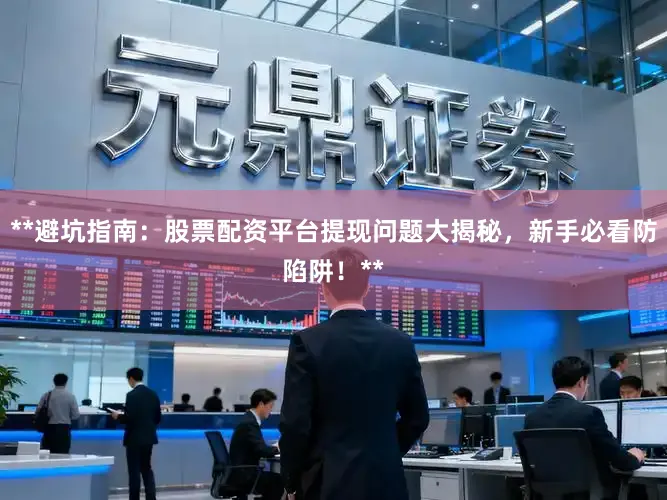 **避坑指南:股票配资平台提现问题大揭秘,新手必看防陷阱!**