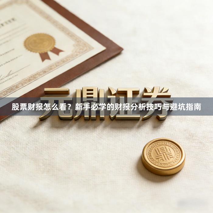 股票财报怎么看？新手必学的财报分析技巧与避坑指南