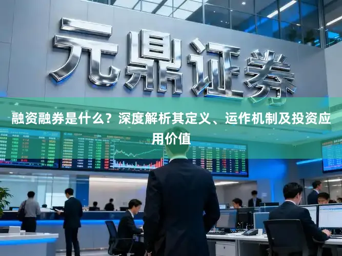 融资融券是什么？深度解析其定义、运作机制及投资应用价值