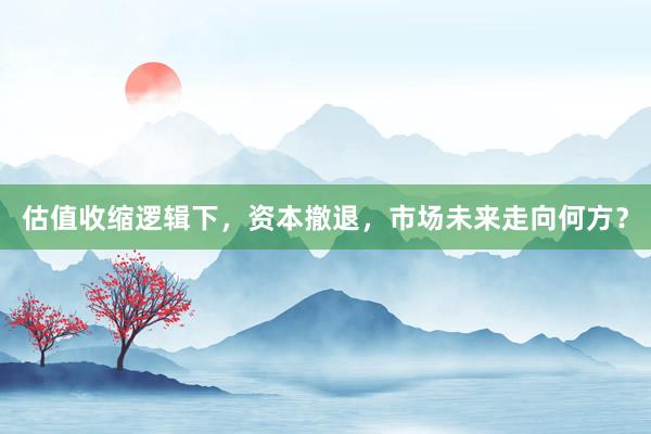估值收缩逻辑下，资本撤退，市场未来走向何方？
