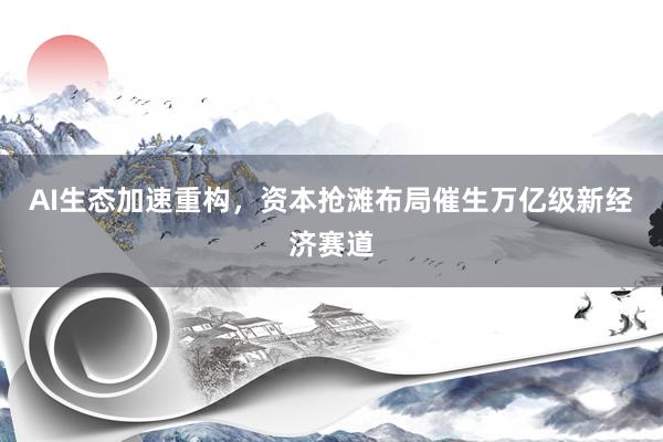AI生态加速重构，资本抢滩布局催生万亿级新经济赛道