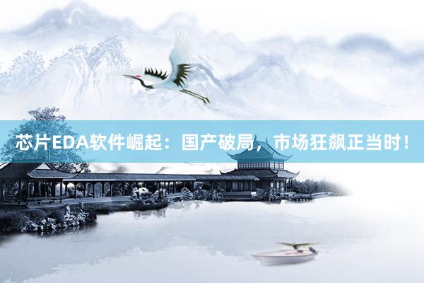 芯片EDA软件崛起：国产破局，市场狂飙正当时！